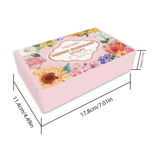 Petal Handmade Body And Face Soap Set, Natural Soap with Premium Essential Oils, Made from Natural Petal Ingredients